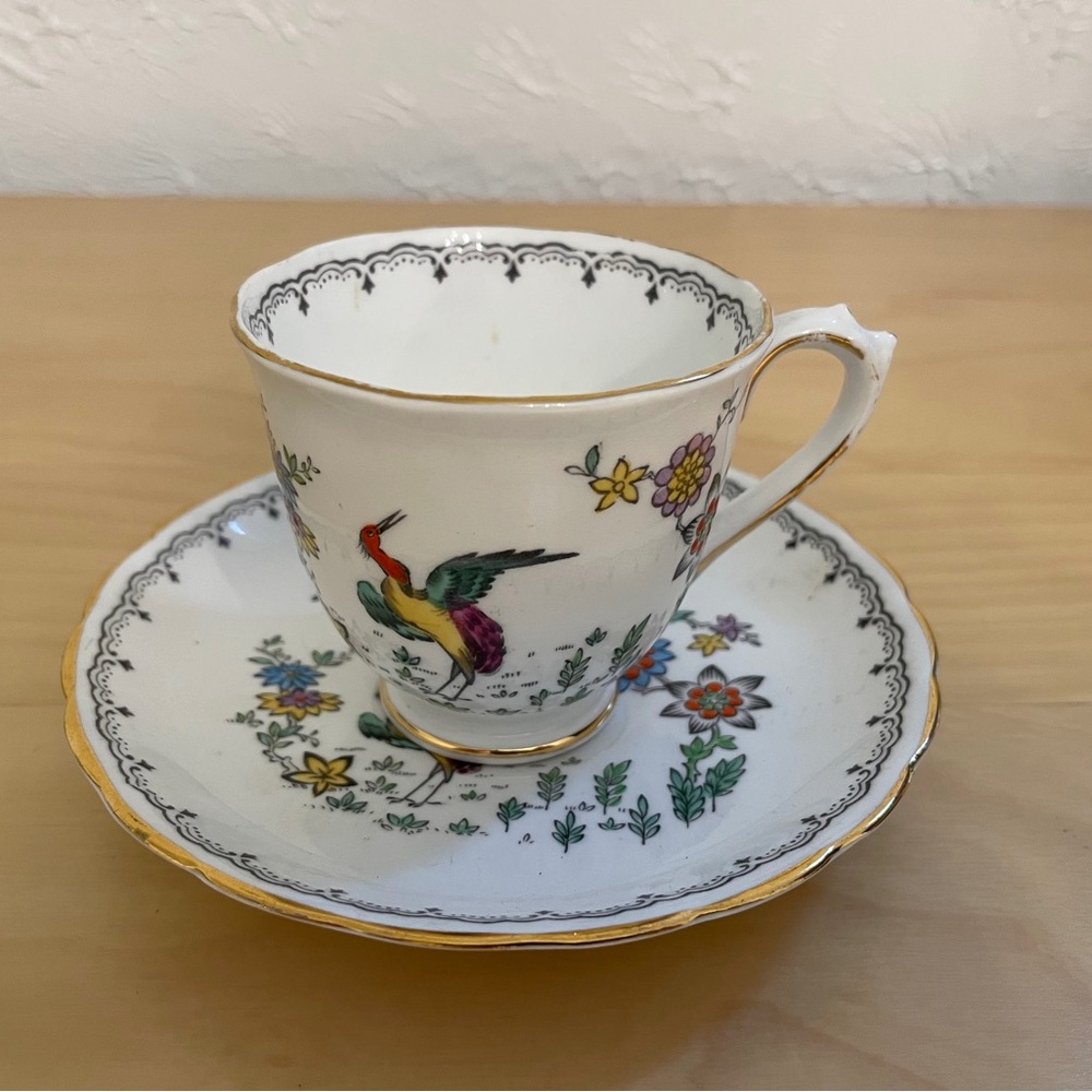 Vintage Tuscan Teacup & Saucer